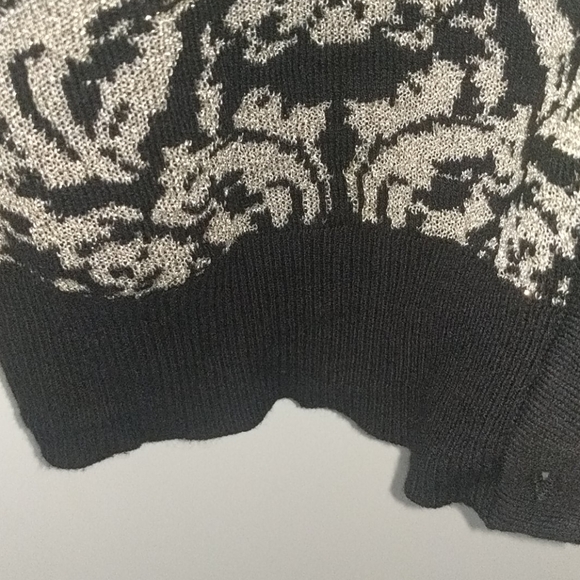 Gold Metallic festive cardigan - Picture 12 of 12